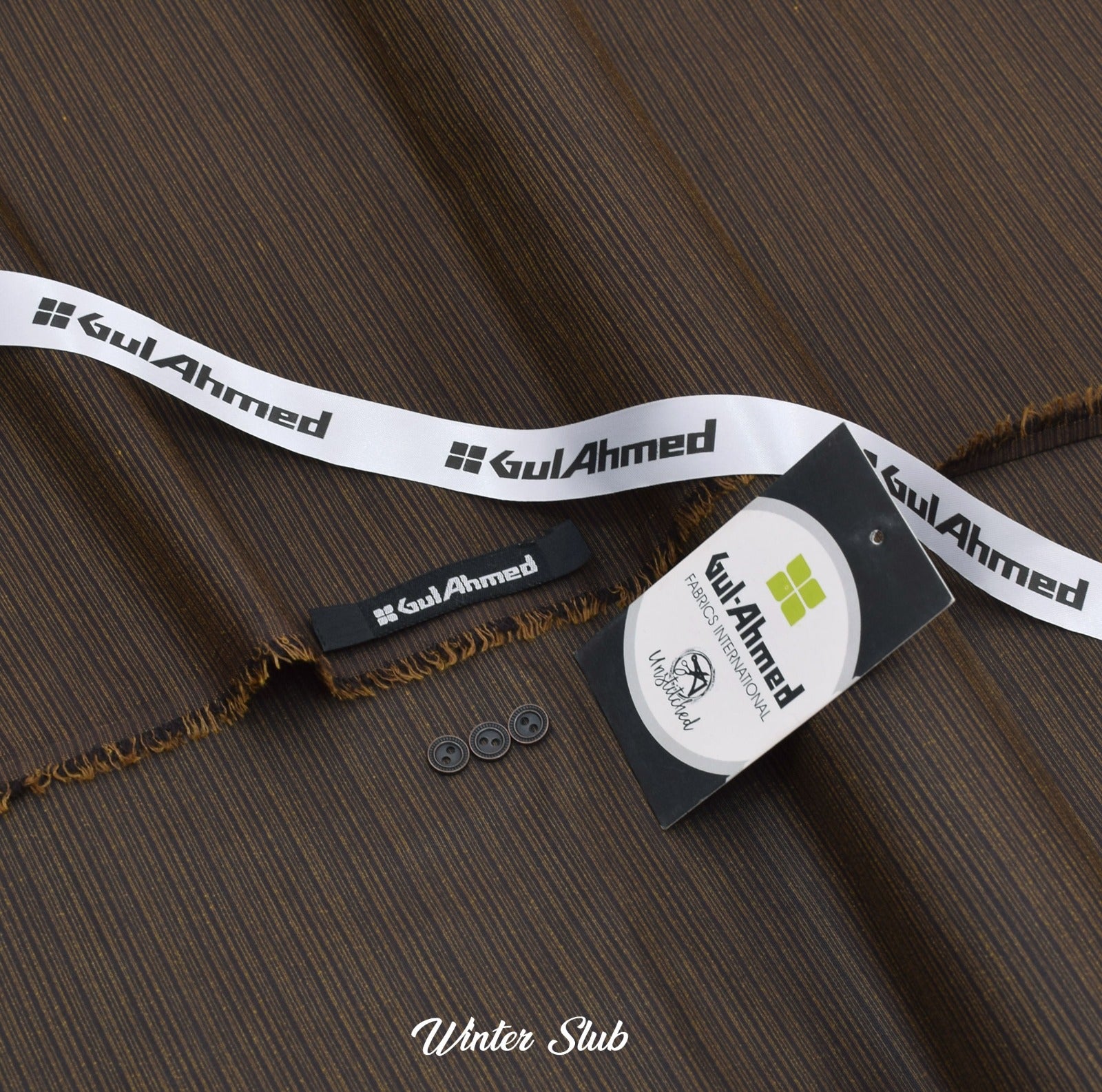 Gull Ahmed’s Premium Slub Wash & Wear suite